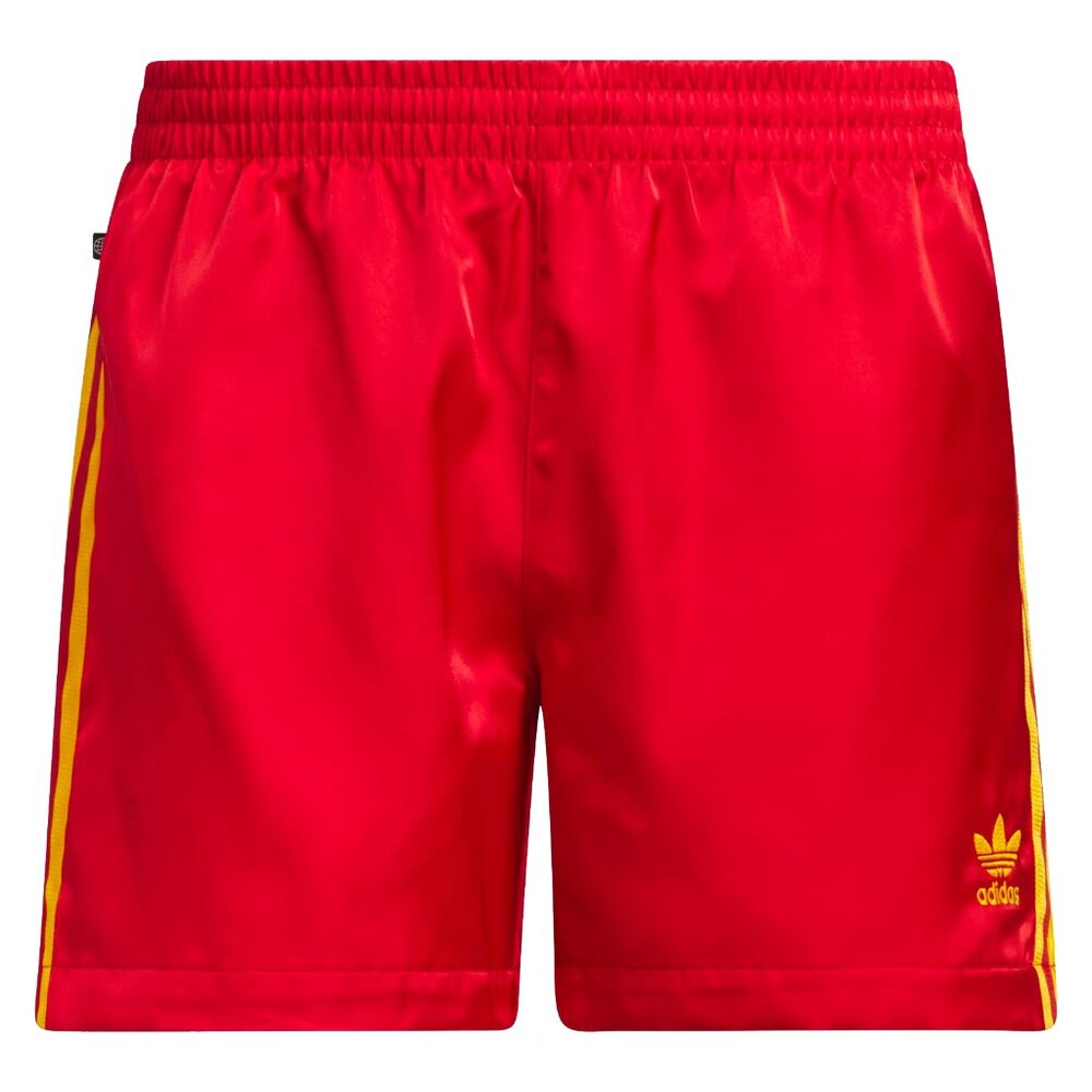 ADIDAS ORIGINALS FB NATIONS WOVEN SHORTS SPAIN HK7413 POWER RED/GOLD M